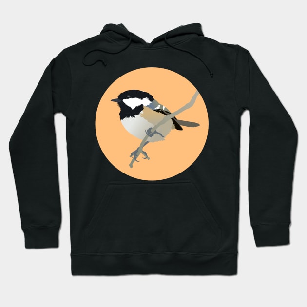 Coal Tit Hoodie by AnthonyZed